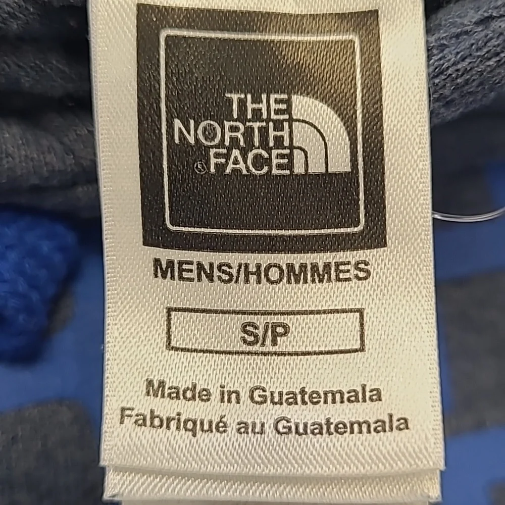 The North Face Pullover Hoodie Sweatshirt Kangaroo Pocket Drawstring Raw Hem